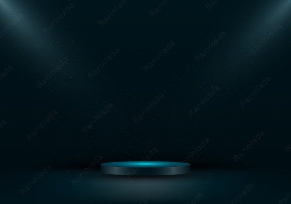 3D Green Podium Studio Room Background: A Versatile Tool for Creative Professionals