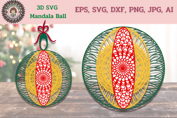 3D SVG Mandala Ball: A Creative Tool for Digital Designers