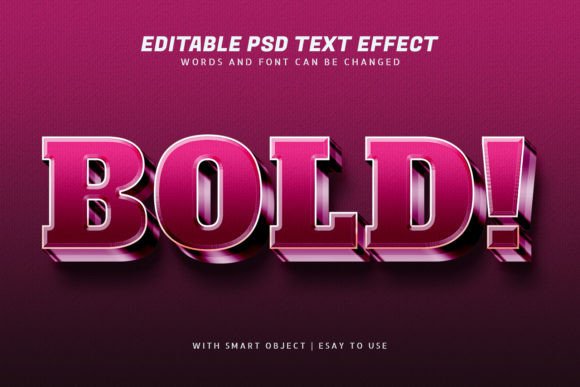 Bold 3d Text Effect Editable: A Powerful Tool for Creative Workflows
