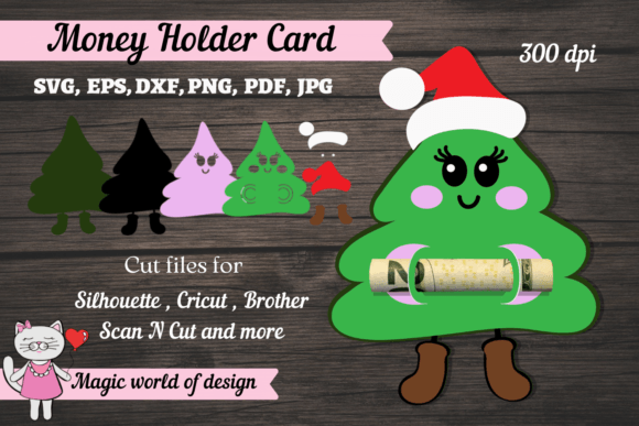 Christmas Tree Money Card SVG: A Creative and Practical Digital Download