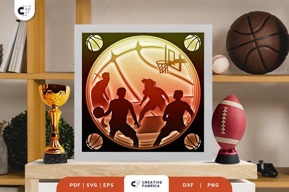 Discover the Basketball 3D Shadow Box: A Creative Way to Celebrate the Game