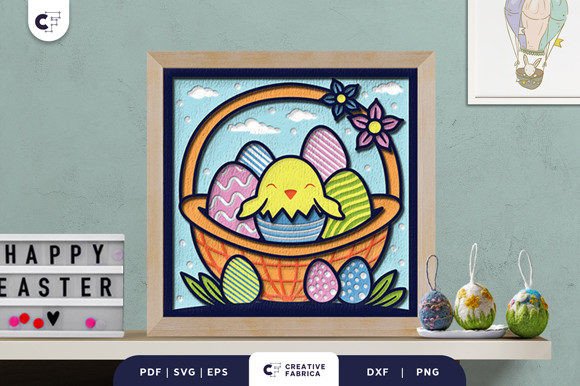 Easter Chick 3D Shadow Box Paper Cut: A Creative and Practical Craft for Modern Makers