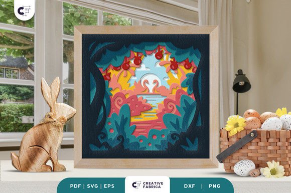 Garden of Eden 3D Paper Cut: A Creative and Practical Craft Resource