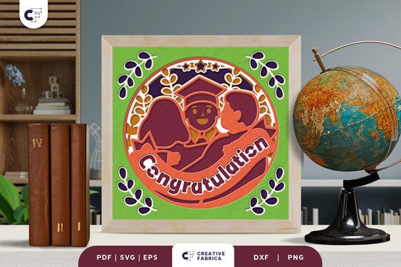 Graduation Boy with Parent 3D Shadow Box: A Strategic Craft for Meaningful Expression