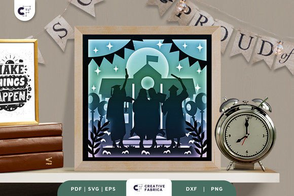 High School Graduation 3D Shadow Box: A Creative and Meaningful Keepsake