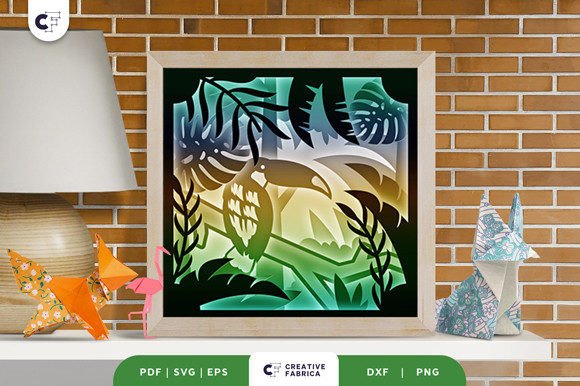 Toucan in the Jungle 3D Shadow Box: A Creative and Versatile Craft Project